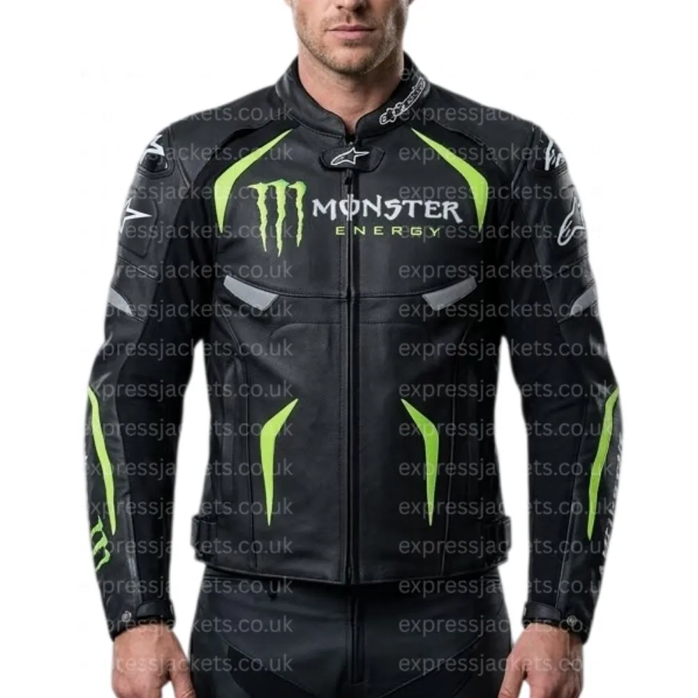 Monster Energy Jacket | Alpinestars Scream Leather Costume