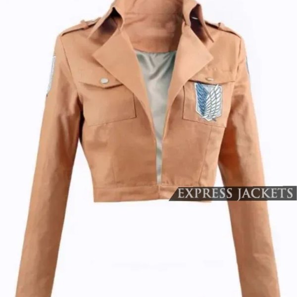 Attack on Titan Armin Arlert Cotton Brown Jacket