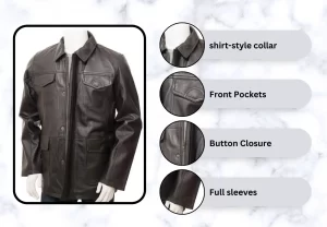 men-black-leather-field-jacket