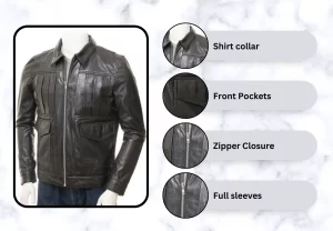 men-black-pleated-leather-jacket