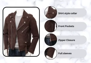 men-brown-suede-biker-jacket