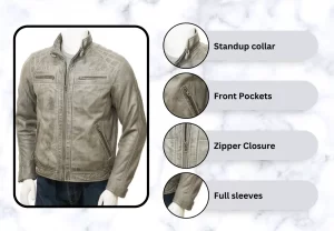 men-grey-leather-biker-jacket