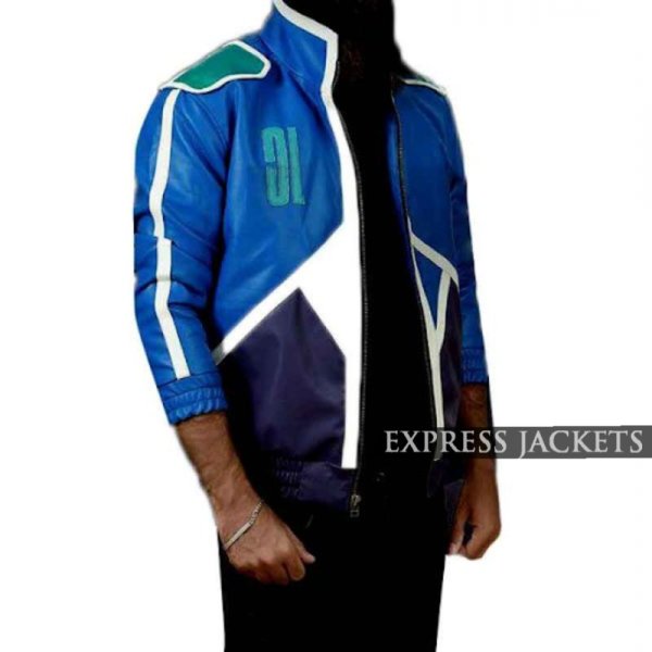 Mortal Kombat 11 Johnny Cage Color Block Leather Jacket