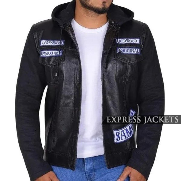 Sons of Anarchy Charlie Hunnam (Jackson Teller) Leather Jacket