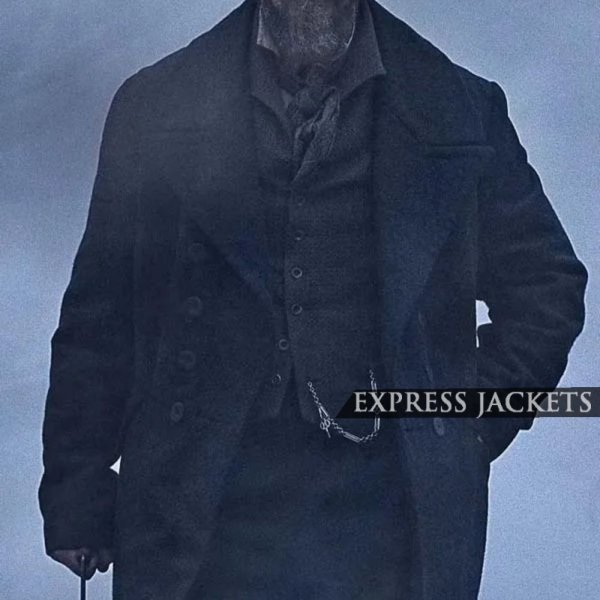 The Pale Blue Eye Christian Bale (Augustus Landor) Wool Trench Coat