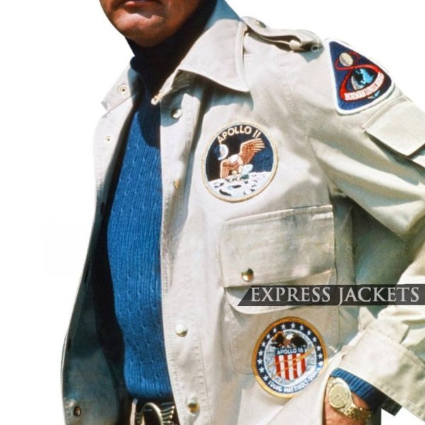 The Six Million Dollar Man Lee Majors (Steve Austin) Patches Jacket
