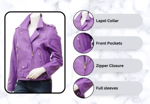 women-purple-leather-biker-jacket