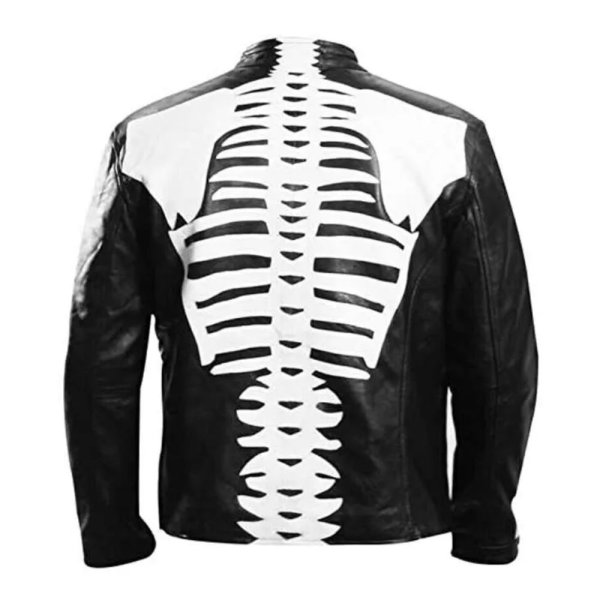 halloween-party-black-leather-jacket