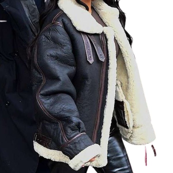 kim-kardashian-bomber-shearling-jacket