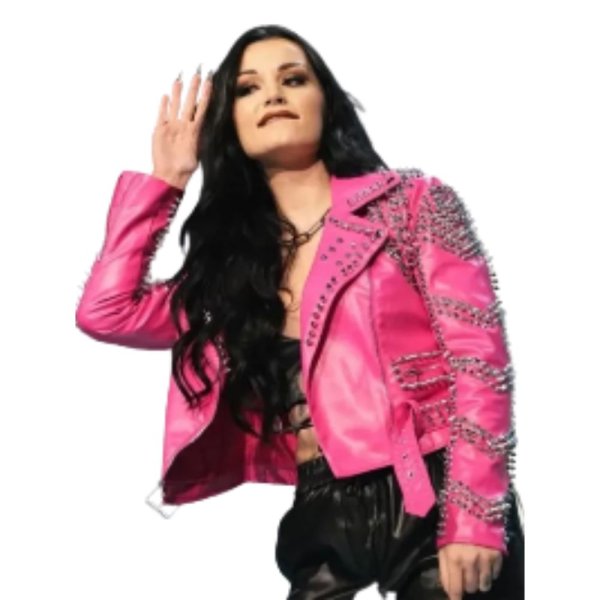saraya-jade-bevis-pink-jacket