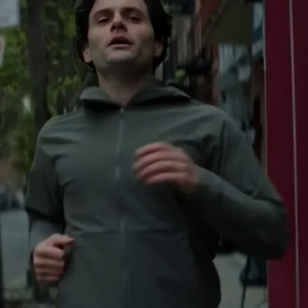 penn-badgley-running-green-hooded-jacket.webp